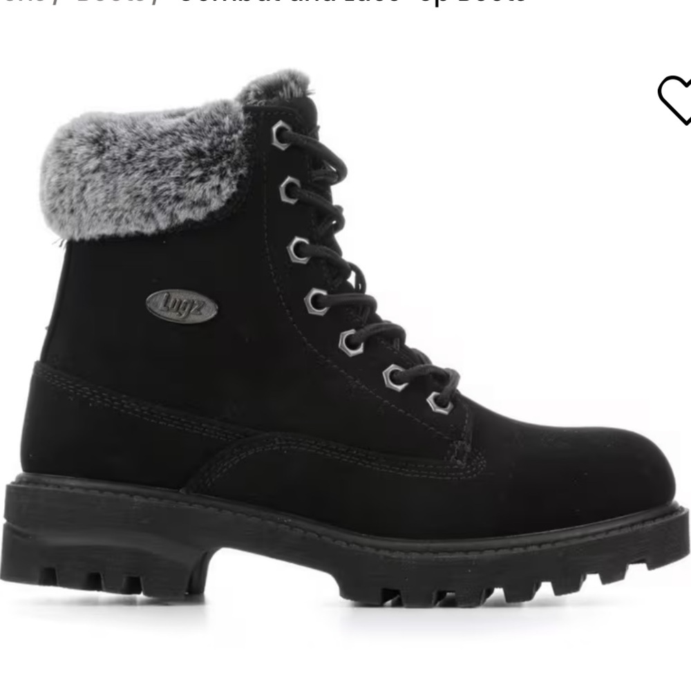 Lugz Empire Hi Fur boots size 8